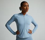 Ds Vu Womens Bubble 2.0 Full Zip Hoodie - Blue - Size XS