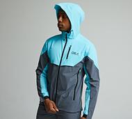 OEX Bachar Full Zip Track Top - Blue - Size XS