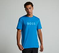 BOSS Large Chest Logo T-Shirt - Blue - Size S