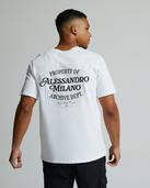 Alessandro Zavetti Pirelli T-Shirt - White - Size S