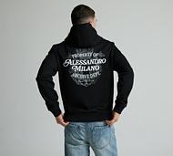 Alessandro Zavetti Pirelli Overhead Hoodie - Black - Size XS
