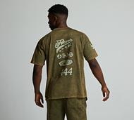 Forever Club Victor Washed T-Shirt - Green - Size XS