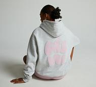 Ds Vu Womens Bubble 2.0 Fleece Hoodie - Grey - Size XXS