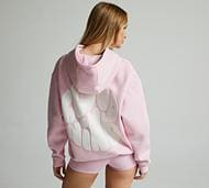 Forena Womens Cloud Nine Overhead Hoodie - Pink - Size S