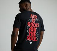 Nike Air is Good For The Soul T-Shirt - Black - Size XS