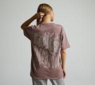 Forena Womens Endless Dreamer Boyfriend T-Shirt - Beige - Size S