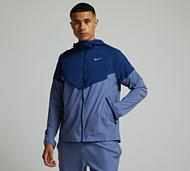 Nike Run Repel UV Windrunner - Blue - Size M