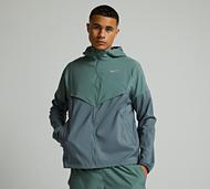 Nike Run Repel UV Windrunner - Green - Size 2XL