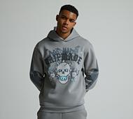 Dripmade Jackpot Overhead Hoodie - Grey - Size XS