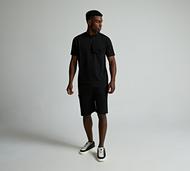 Dripmade Monogram Carpenter Fleece Short - Black - Size XL