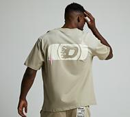 Dripmade Selfmade Applique T-Shirt - Beige - Size L