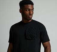 Dripmade Monogram Carpenter T-Shirt - Black - Size XS