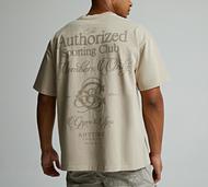 Authorized Members Club T-Shirt - Beige - Size XS