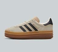 adidas Originals Womens Gazelle Bold Trainer - Beige - Size 3
