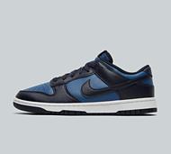 Nike Dunk Low Retro Trainer - Black - Size 7