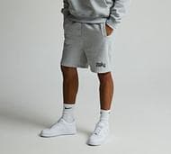 Faded Store Liquid Puff Fleece Short - Grey - Size L