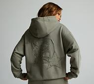Dripmade Womens Orion Overhead Hoodie - Green - Size XS