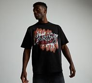 Courtside Mackey Relaxed T-Shirt - Black - Size XS