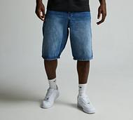 Courtside Drexler Denim Short - Blue - Size 30
