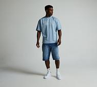 Courtside Blake Mesh T-Shirt - Blue - Size S