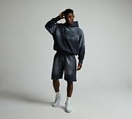 Courtside Tyler Applique Short - Grey - Size L
