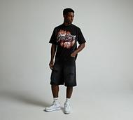 Courtside Alston Rip Denim Short - Black - Size 28