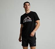 Alpyrex Alpine Glitch T-Shirt - Black - Size S
