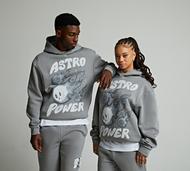 Epic Kid Astro Overhead Hoodie - Grey - Size S