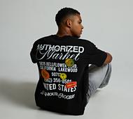 Authorized Barter T-Shirt - Black - Size XS
